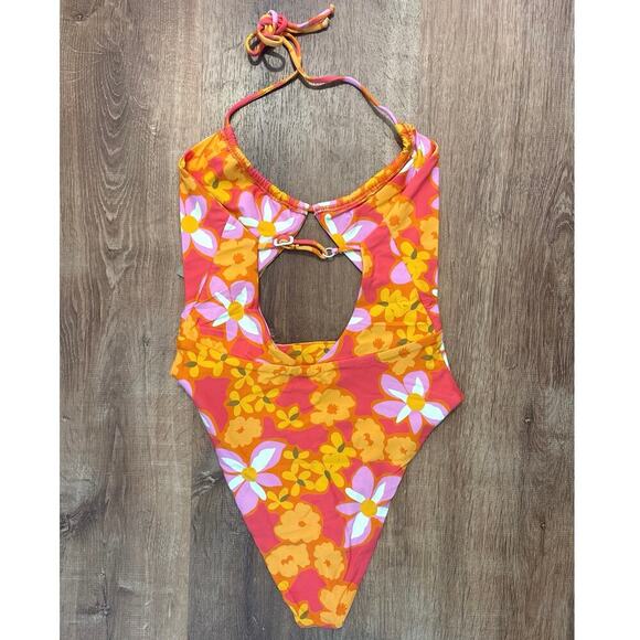NWT Stone Fox Swim Riva One Piece Swimsuit - Lei Lei Print Size XS - Picture 5 of 7